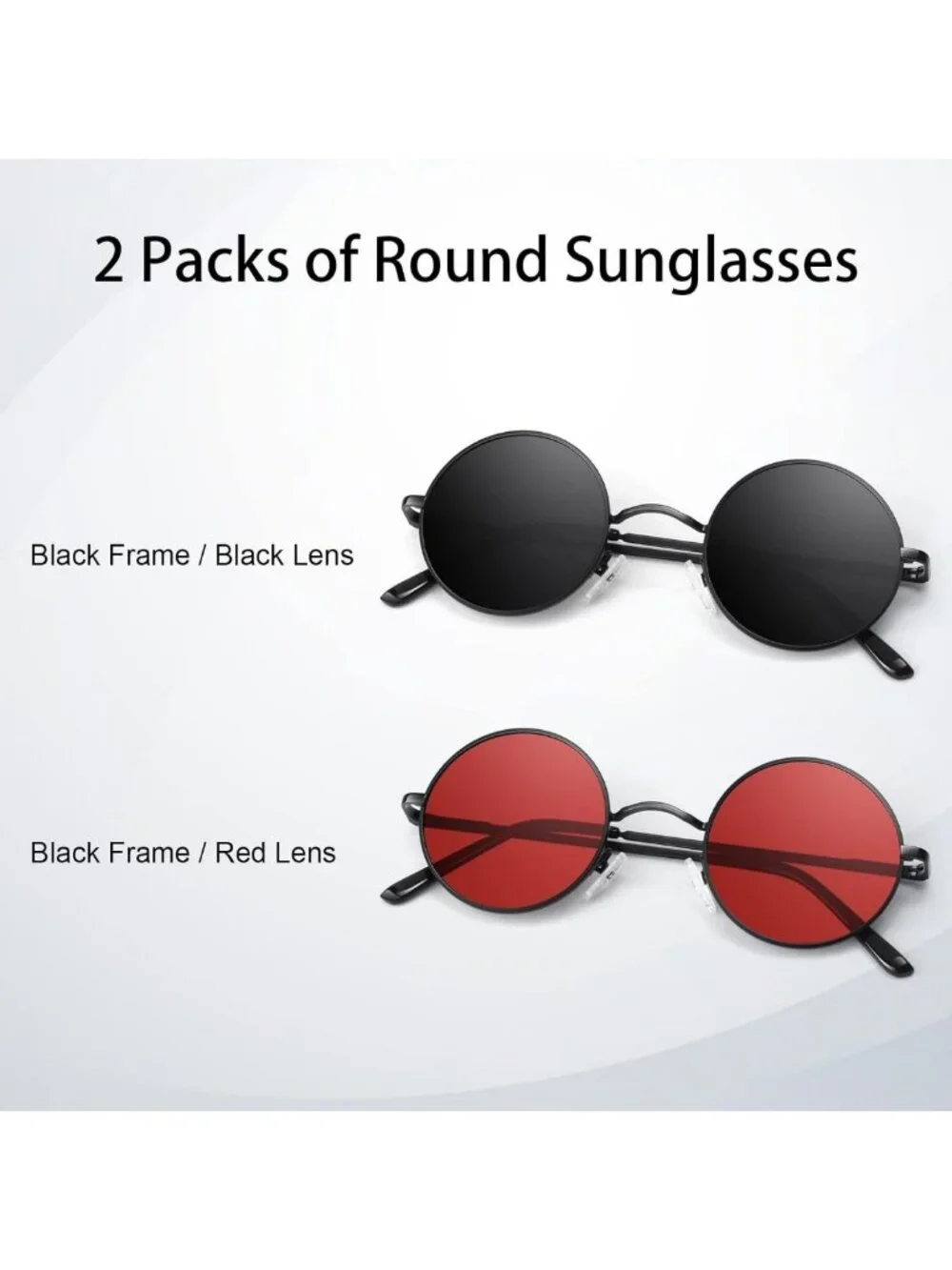 Retro Round Polarized Sunglasses for Men & Women | Lightweight UV400 Protection